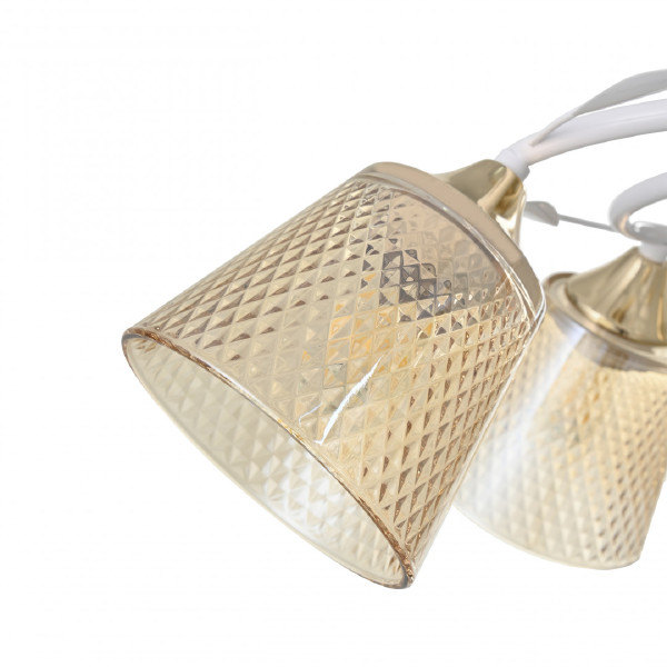 Потолочная люстра AMALFI 323006/5 FG+WT