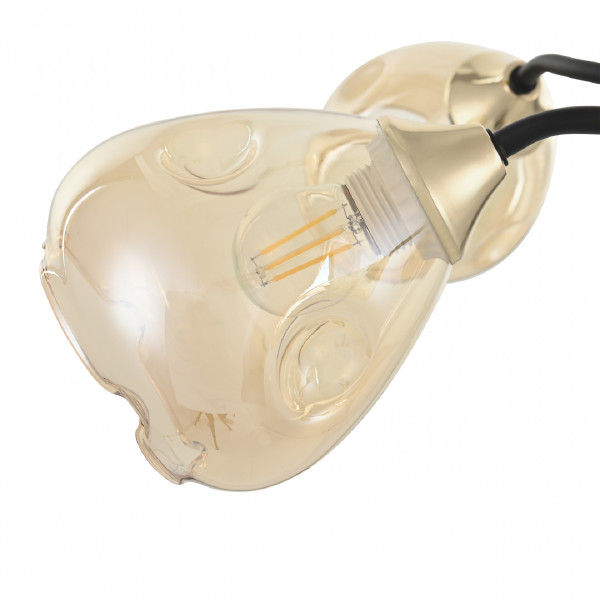 Потолочная люстра AMALFI 324106/3 FG+BK