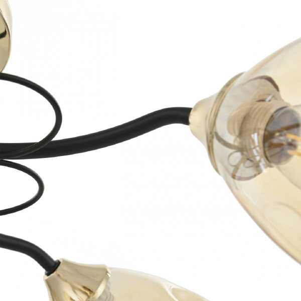 Потолочная люстра AMALFI 324106/3 FG+BK