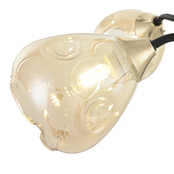 Потолочная люстра AMALFI 324106/3 FG+BK