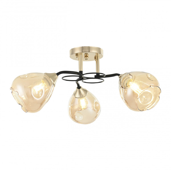 Потолочная люстра AMALFI 324106/3 FG+BK