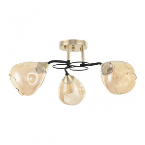 Потолочная люстра AMALFI 324106/3 FG+BK