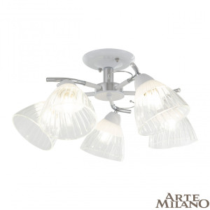 Потолочная люстра Napoli 320306/5 WT+CR