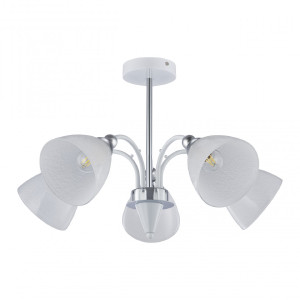 Потолочная люстра Napoli 326008/5 WH+CR