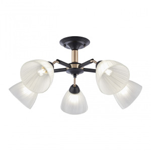 Потолочная люстра Napoli 324108/5 BK+FG