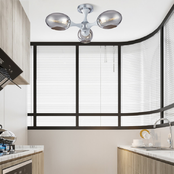 Потолочная люстра Napoli 329408/3 CR+WH