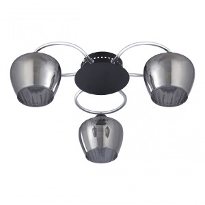 Потолочная люстра AMALFI 321508/3 CR+BK