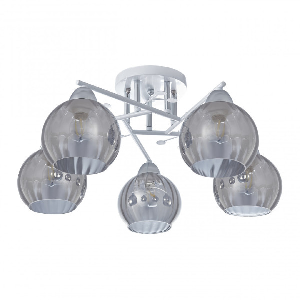 Потолочная люстра AMALFI 326508/5 WH+CR