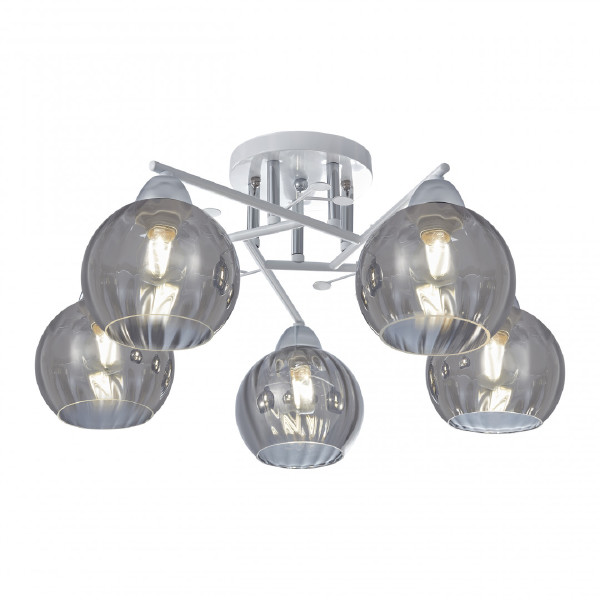 Потолочная люстра AMALFI 326508/5 WH+CR