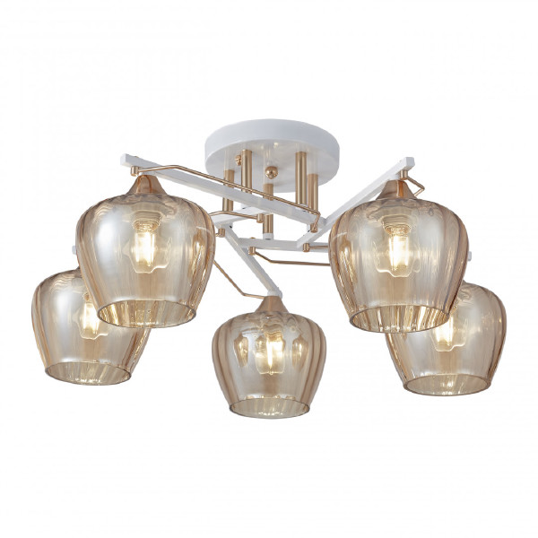 Потолочная люстра AMALFI 329508/5 WH+FG