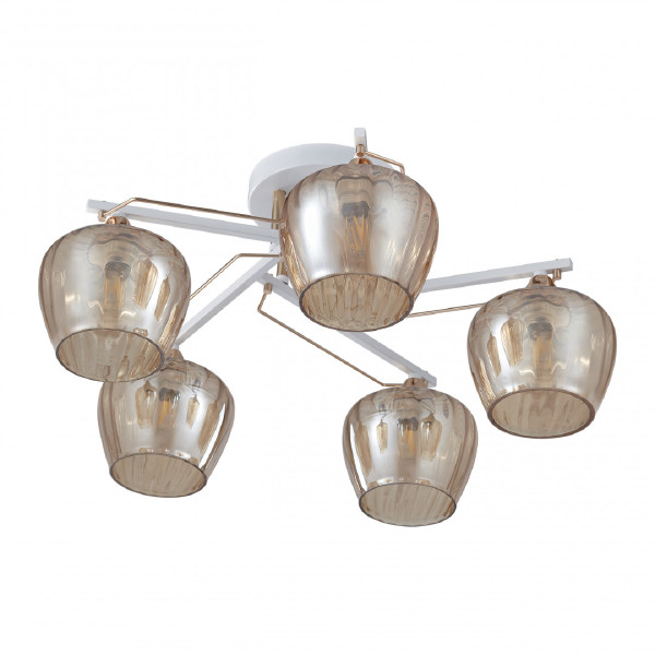Потолочная люстра AMALFI 329508/5 WH+FG