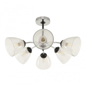 Потолочная люстра Napoli 329007/3+3 CR.BK