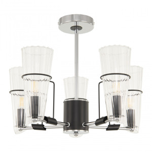 Потолочная люстра Napoli 328107/5 CR.BK