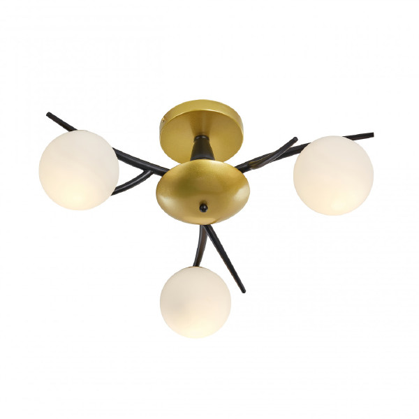 Потолочная люстра Neapolis73408 273408/3 BK/GD