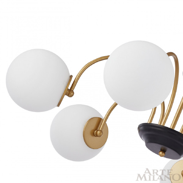 Потолочная люстра Napoli 312066/D850/6 BS/BK