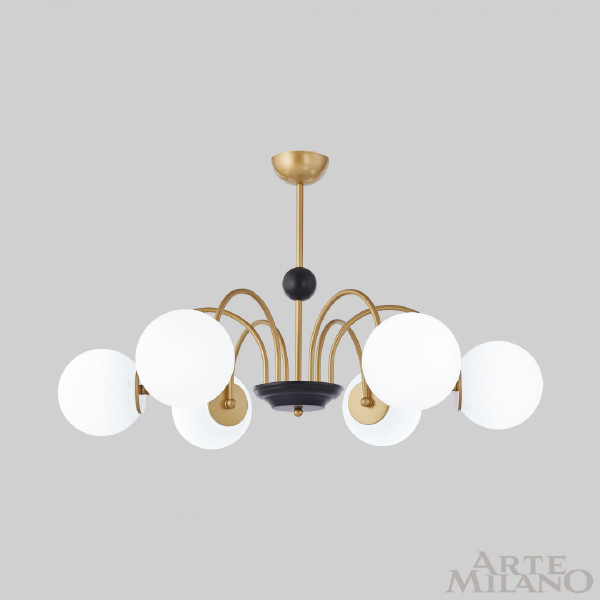 Потолочная люстра Napoli 312066/D850/6 BS/BK