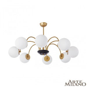 Потолочная люстра Napoli 312066/D940/8 BS/BK