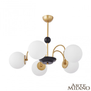 Потолочная люстра Napoli 312066/D700/5 BS/BK