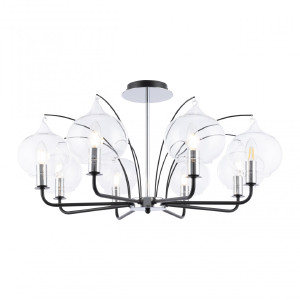 Потолочная люстра Napoli 321007/8 BK.CR