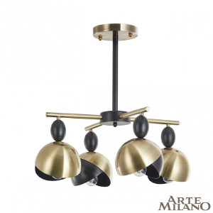 Потолочная люстра Neapolis71307 271307/4 BK/GD