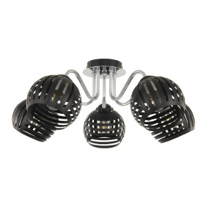 Потолочная люстра AMALFI 325107/5 BK.CR