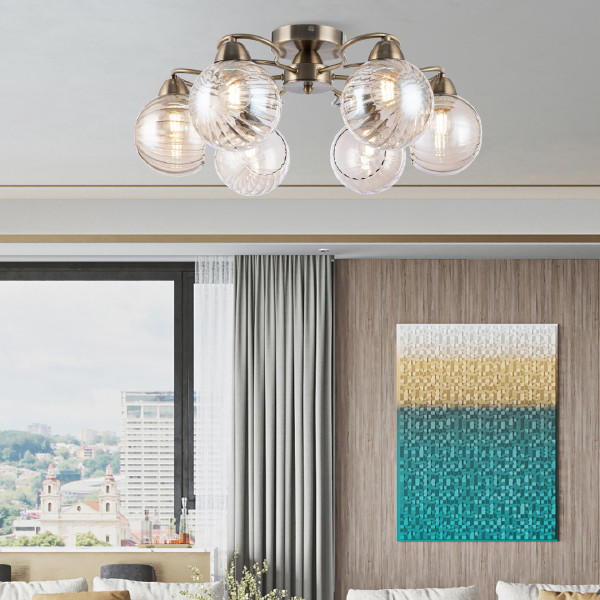 Потолочная люстра AMALFI 329207/6 AB