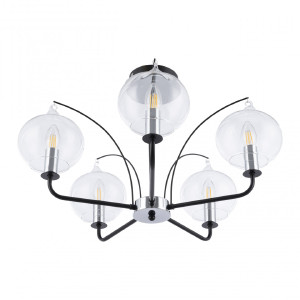 Потолочная люстра Napoli 321007/5 BK.CR