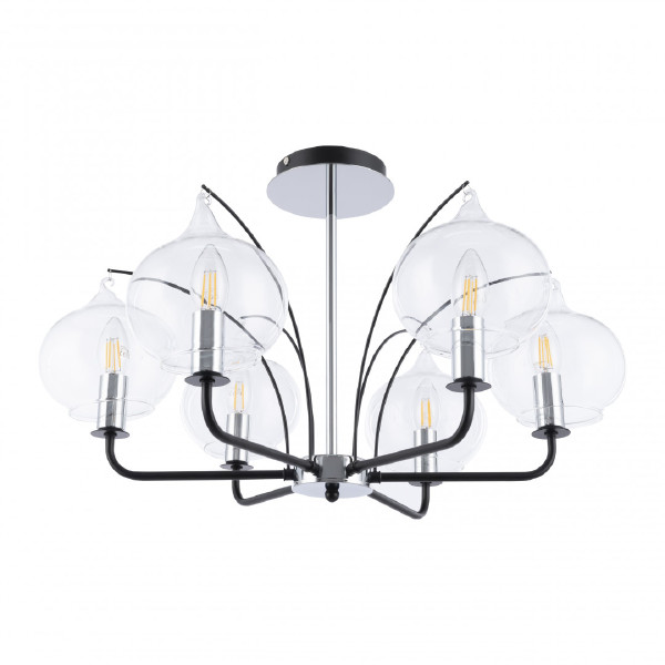 Потолочная люстра Napoli 321007/6 BK.CR