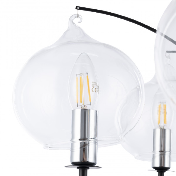 Потолочная люстра Napoli 321007/6 BK.CR