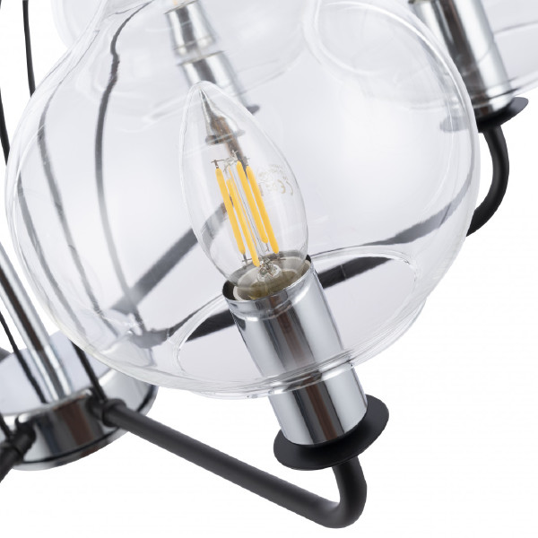 Потолочная люстра Napoli 321007/6 BK.CR