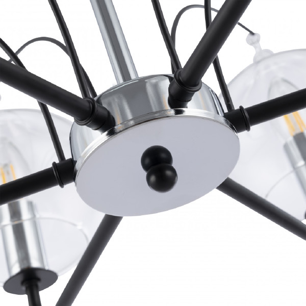 Потолочная люстра Napoli 321007/6 BK.CR