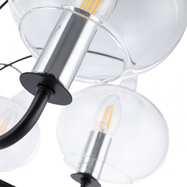 Потолочная люстра Napoli 321007/6 BK.CR