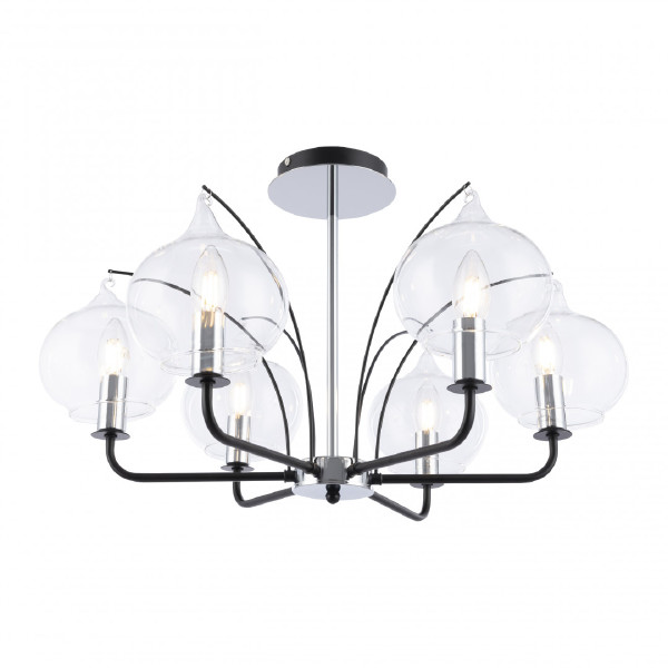 Потолочная люстра Napoli 321007/6 BK.CR