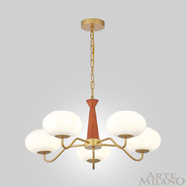 Подвесная люстра Napoli 310166/D680/5 BS/WD