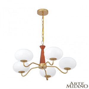 Подвесная люстра Napoli 310166/D680/5 BS/WD