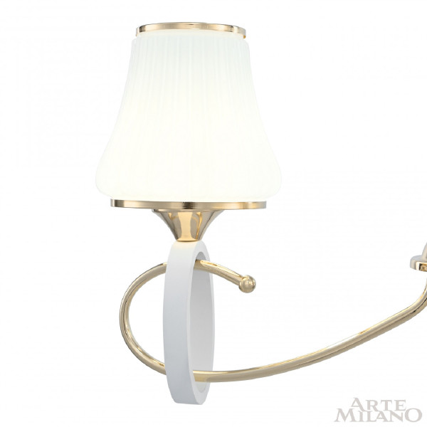 Подвесная люстра Florentia-2387 302387/3 Wh/Gd