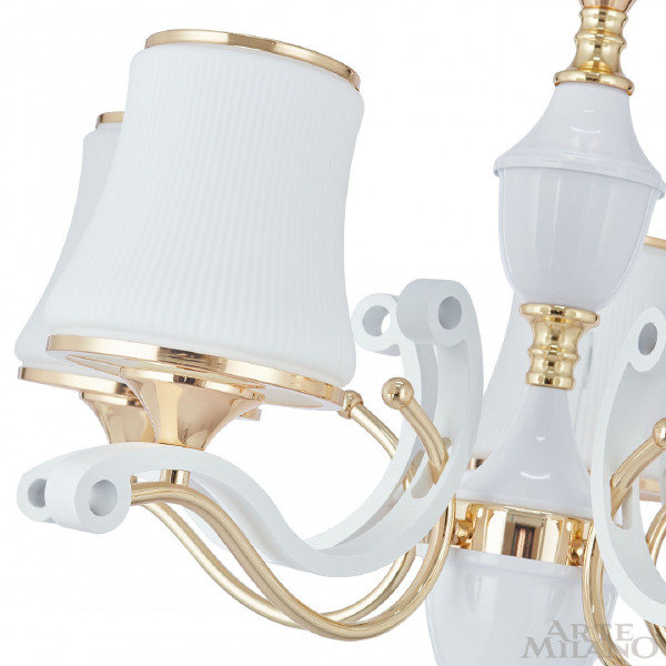 Подвесная люстра Florentia-3987 303987/5 Wh/Gd
