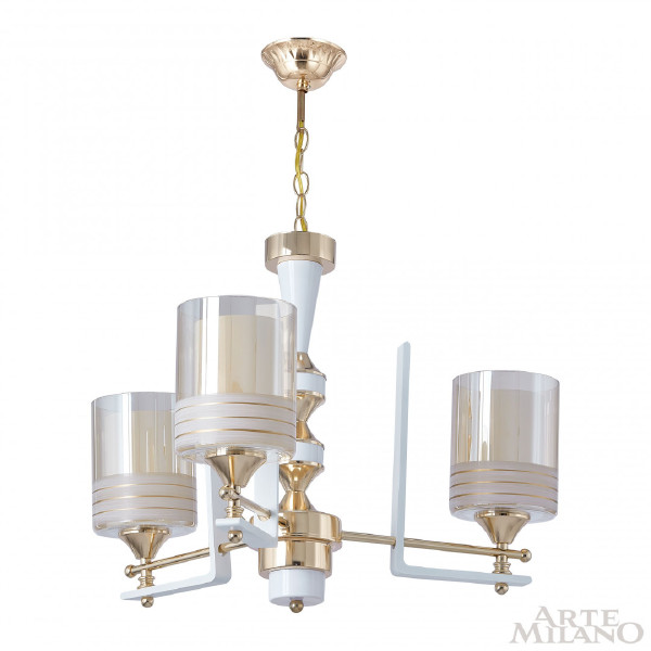 Подвесная люстра Florentia-6087 306087/3 Wh/Gd