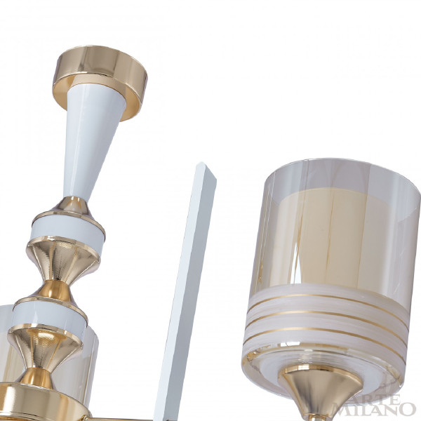 Подвесная люстра Florentia-6087 306087/3 Wh/Gd