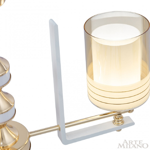 Подвесная люстра Florentia-6087 306087/3 Wh/Gd