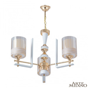 Подвесная люстра Florentia-6087 306087/3 Wh/Gd