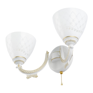 Настенное бра Am343837 343837/2W WT+G