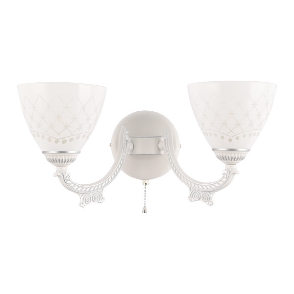 Настенное бра Am343837 343837/2W WT+SL