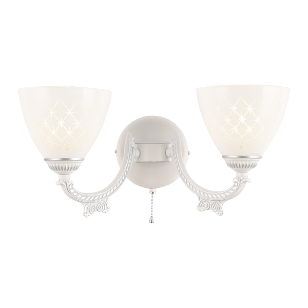 Настенное бра Am343837 343837/2W WT+SL