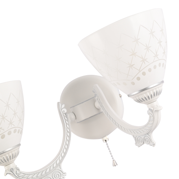 Настенное бра Am343837 343837/2W WT+SL