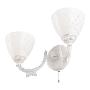 Настенное бра Am343837 343837/2W WT+SL