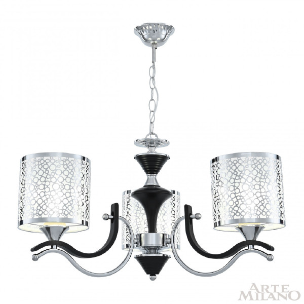 Подвесная люстра Florentia-6787 306787/3 Bk/Ni