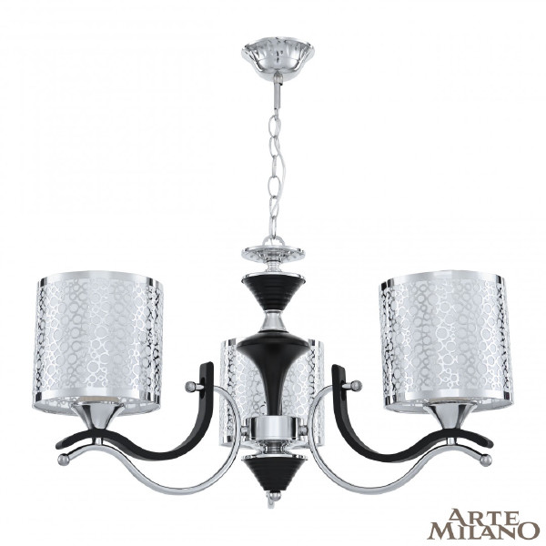 Подвесная люстра Florentia-6787 306787/3 Bk/Ni