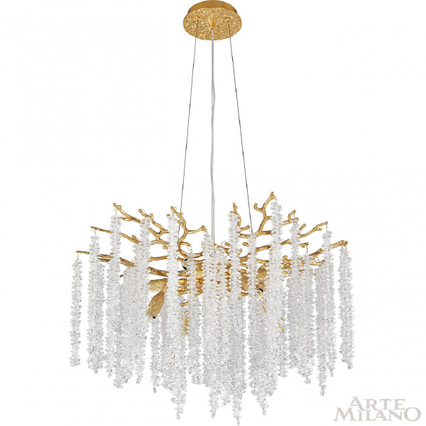 Подвесная люстра Milan23 239801/D600/8/A Gd