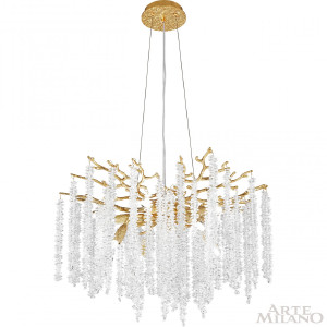 Подвесная люстра Milan23 239801/D600/8/A Gd